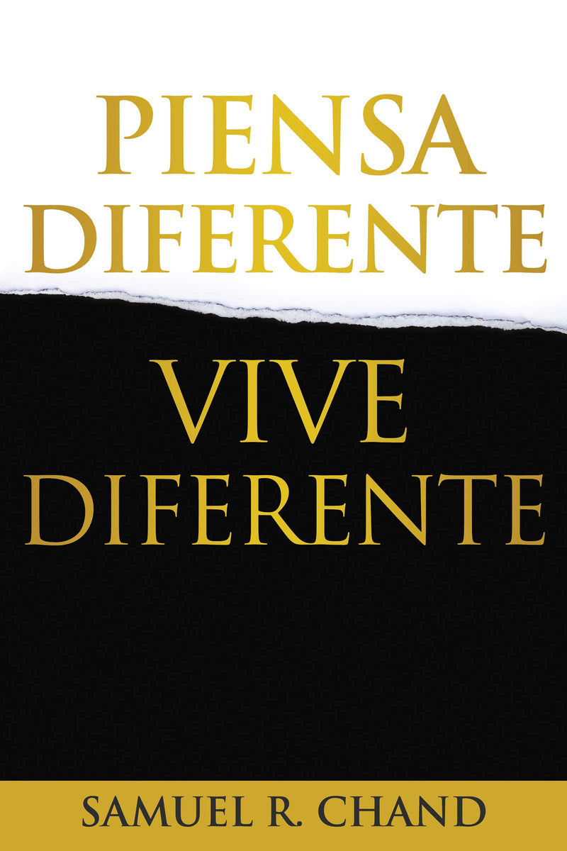 Piensa diferente, vive diferente - Samuel R. Chand - Coffee & Jesus