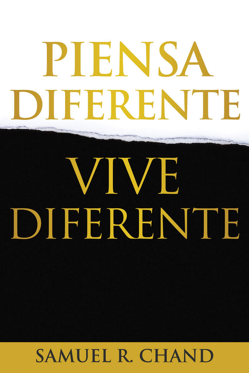 Piensa diferente, vive diferente - Samuel R. Chand - Coffee & Jesus