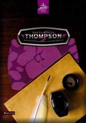 Santa Biblia Thompson rosada edición especial para estudio - RVR 1960