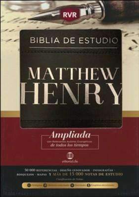 Biblia de estudio Matthew Henry - Edición de Lujo - RVR - Coffee & Jesus