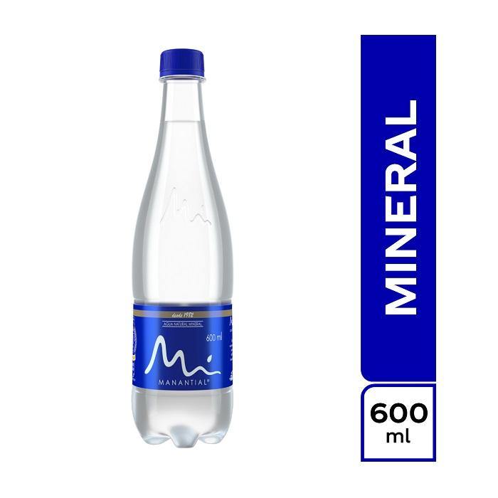 Agua Manantial X 600 Ml