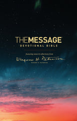 The Message Devotional Bible, Hardcover