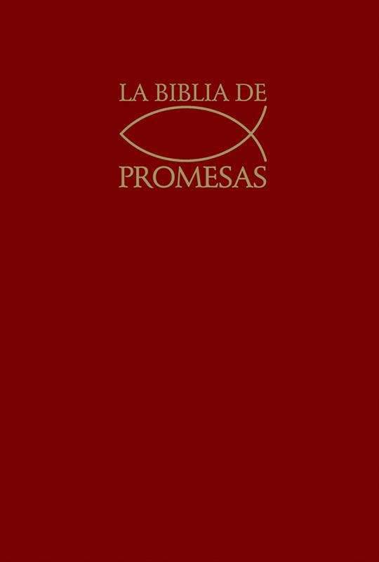 Biblia de promesas, tapa rustica roja - RVR 1960