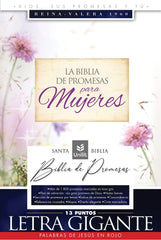 La biblia de promesas para mujeres letra gigante - RVR 1960