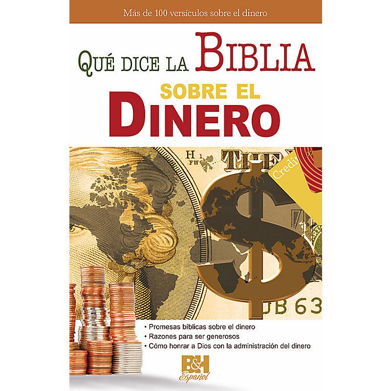 Que dice la Biblia sobre el dinero