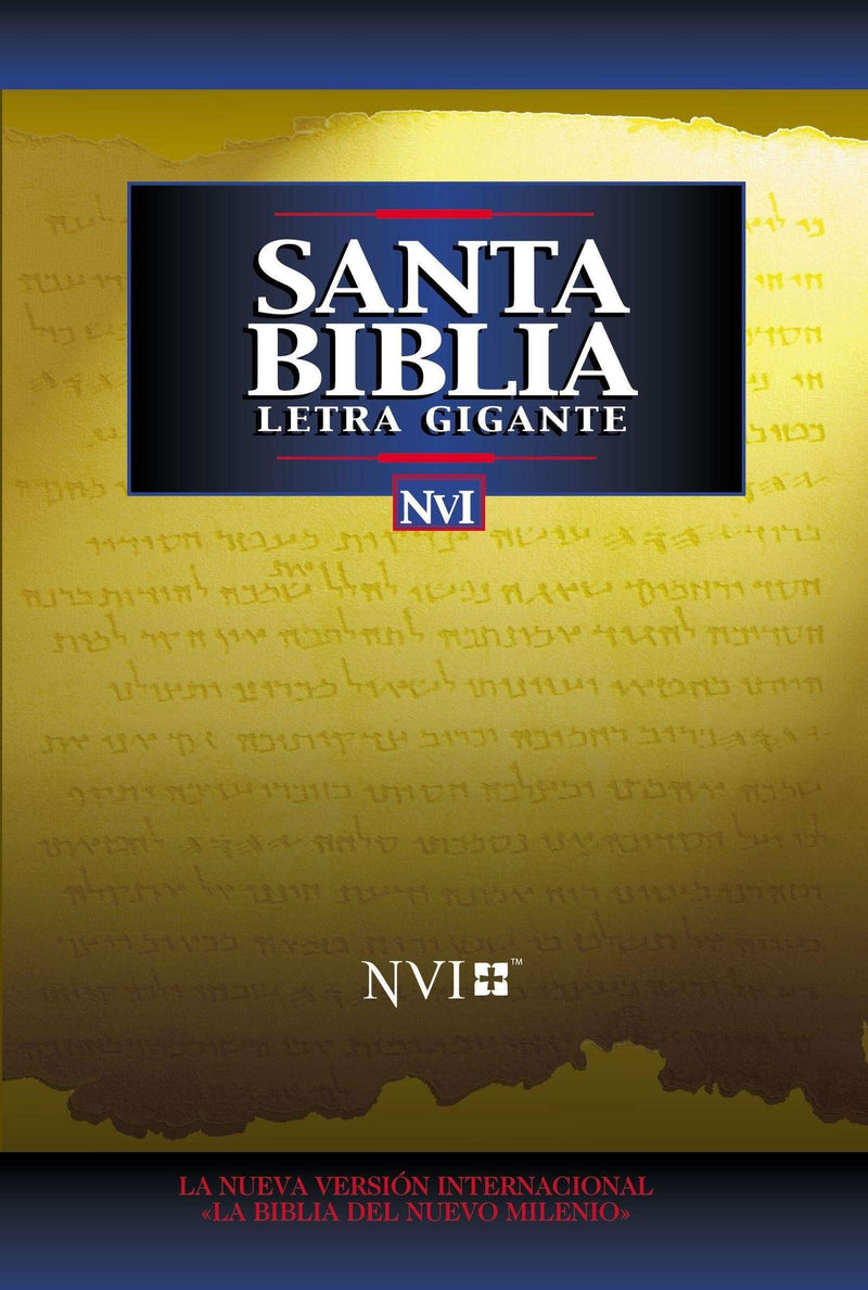 Santa Biblia NVI Letra Gigante imitación cuero - Coffee & Jesus