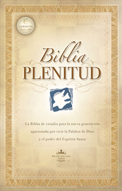Biblia plenitud, símil piel negra con índice - RVR 1960
