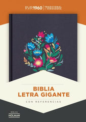 Biblia bordado sobre tela letra gigante - RVR 1960