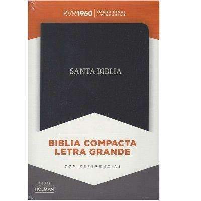 Biblia compacta letra grande con índice - RVR 1960 - Coffee & Jesus