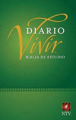 Biblia de estudio del diario vivir, tamaño personal rústica verde - NTV