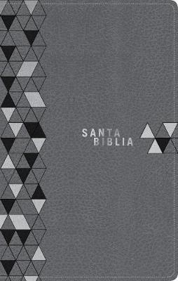 Santa Biblia edición ziper, sentipiel gris suave - NTV