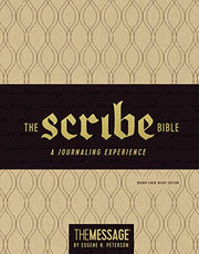 The Message Scribe Bible, brown leather-Soft