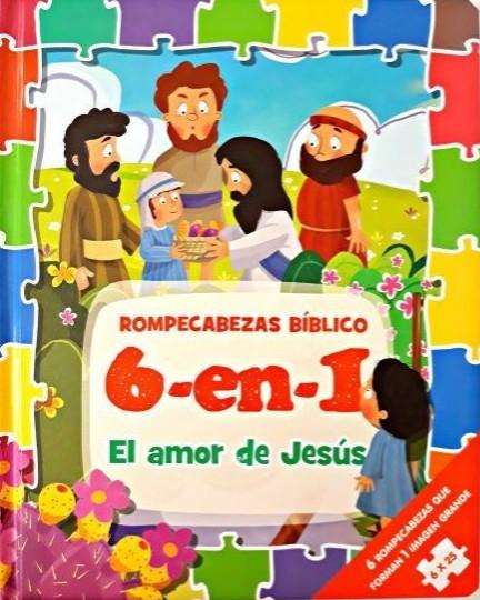 Biblia rompecabezas para niños: El amor de Jesús