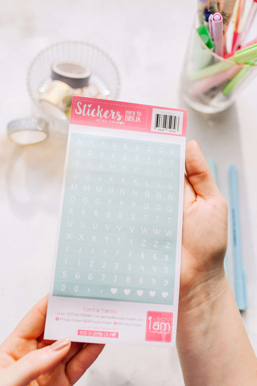 Stickers - I AM - Coffee & Jesus