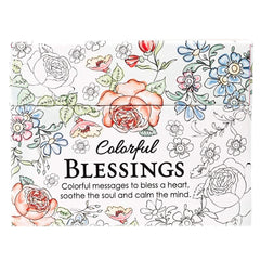 Tarjetas Para Colorear - Colorful Blessi