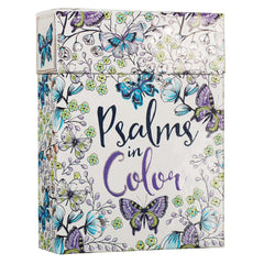 Tarjetas para colorear psalms in color