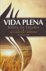 Vida plena Biblia de estudio con índice - RVR 1960