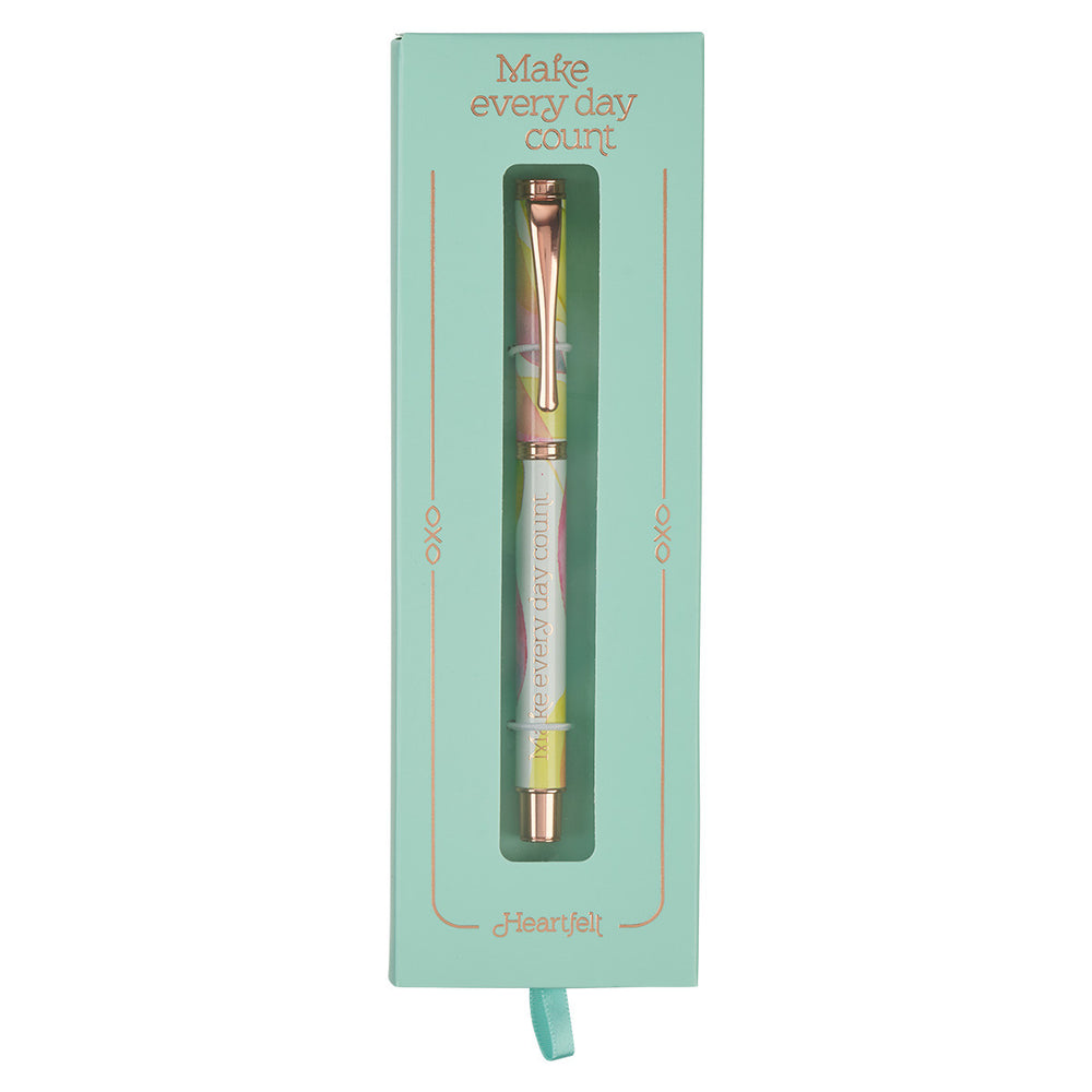 Boligrafo Make every day count - Citrus leaves