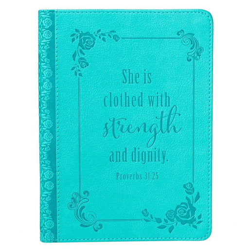 Libreta Strength & Dignity - Prov:31-25 - Coffee & Jesus