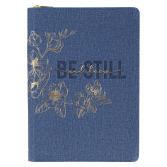 Agenda de lujo Be still - Azul