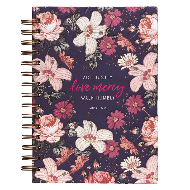 Cuaderno Argollado-  Mercy - Coffee & Jesus