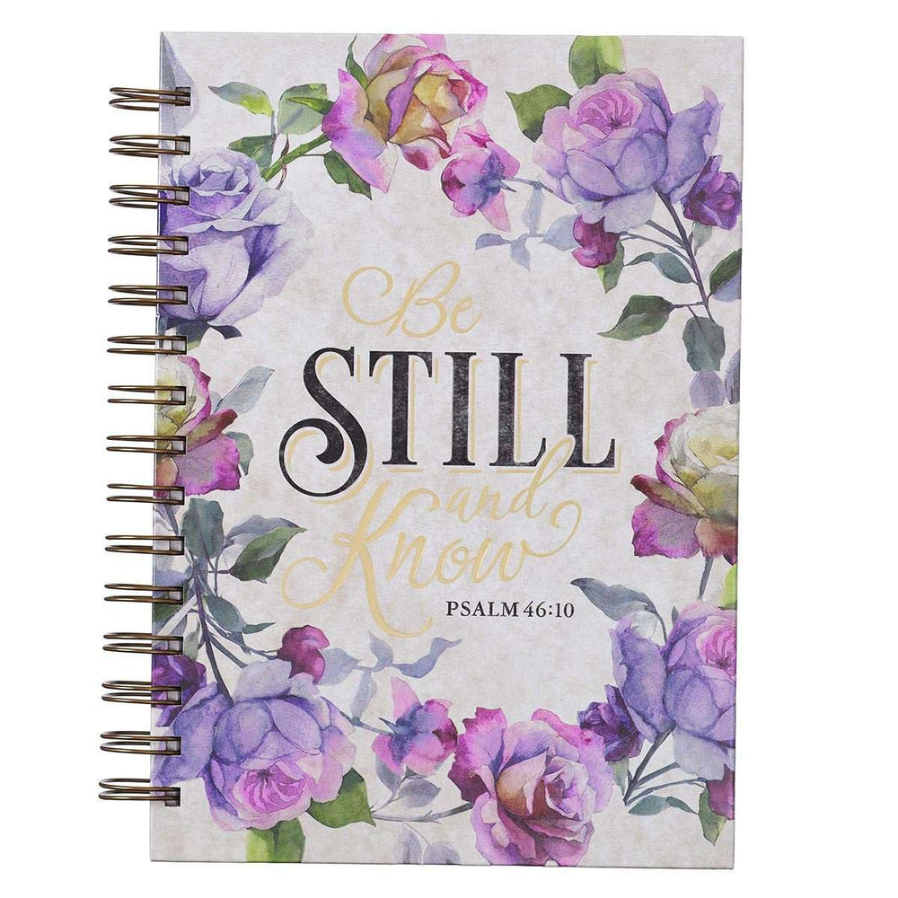 Cuaderno argollado-Be Still