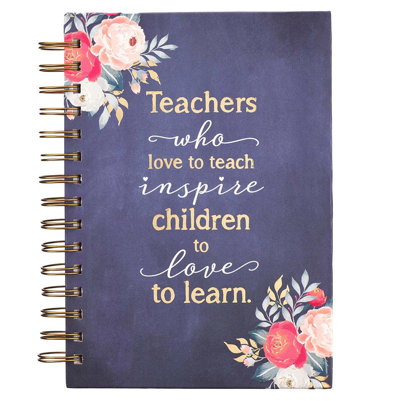 Cuaderno Best teacher ever- navy