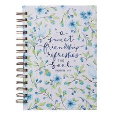 Cuaderno argollado a sweet friendship  Proverbios 27:9- CAG