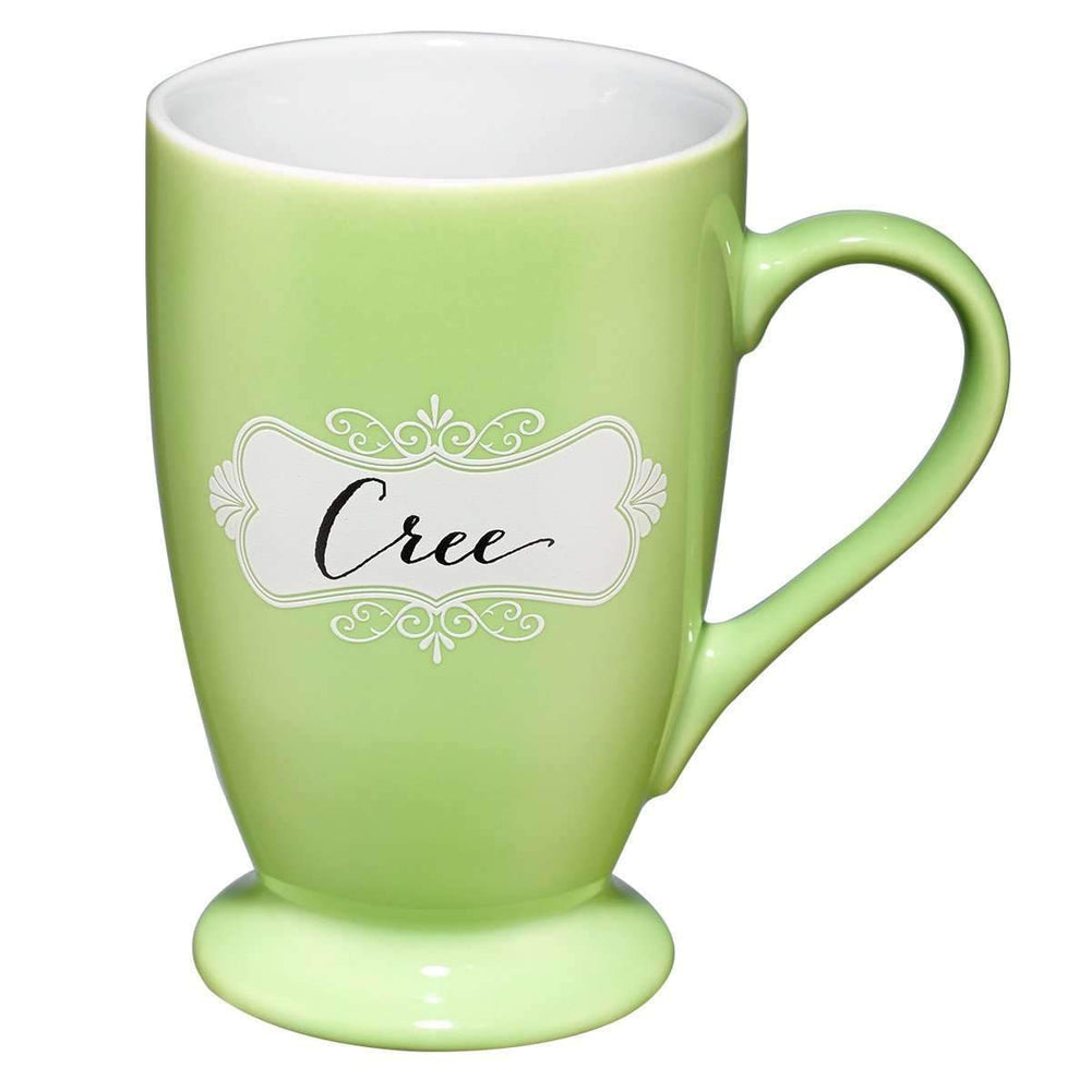 TAZA CREE - VERDE