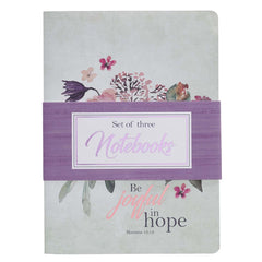 Set de cuadernos be joyful in hope- Romanos 12:12