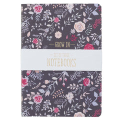 Grace, Love, Faith Large Notebook Set