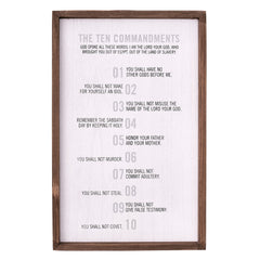 Cuadro 10 commandments