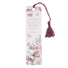 Everything Beautiful Bookmark with Tassel - Ecclesiastes 3:11