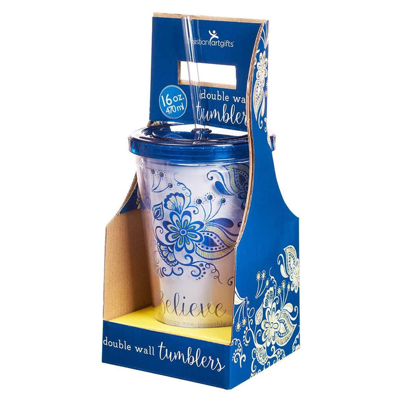 Vaso Plastico - Believe - Coffee & Jesus