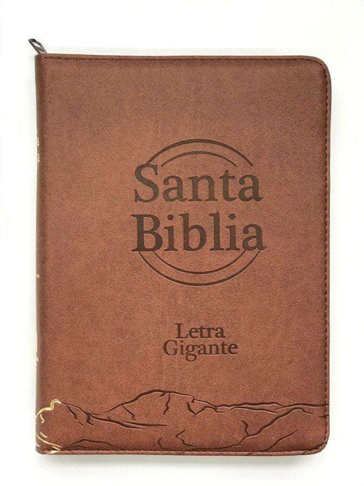 Biblia café canto dorado letra gigante - RVR 1960 - Coffee & Jesus