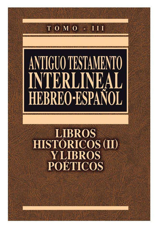 Antiguo testamento interlineal hebreo/español - Clie - Coffee & Jesus