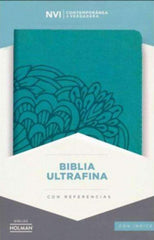 Biblia ultrafina Aqua símil piel - NVI